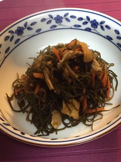 切り昆布の煮物-レシピのメイン写真