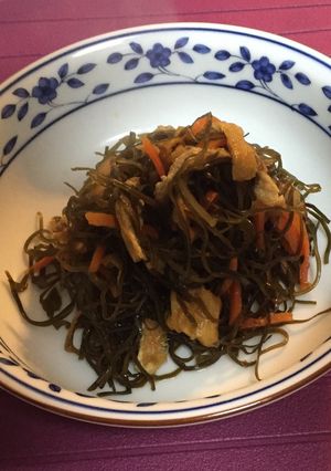 切り昆布の煮物-レシピのメイン写真