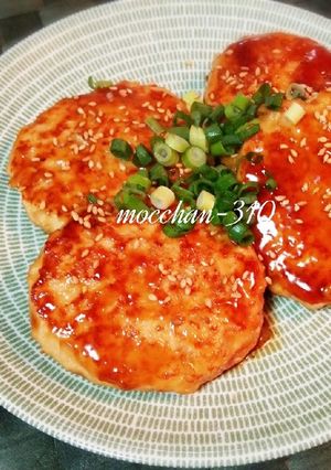 ふんわり豆腐ハンバーグ＊あっさりです-レシピのメイン写真
