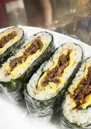 コストコ ブルコギの おにぎらず-レシピのメイン写真