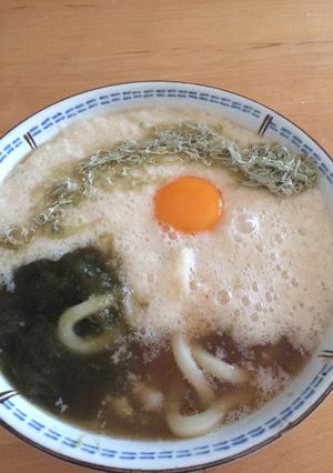 Ｗとろろうどん-レシピのメイン写真