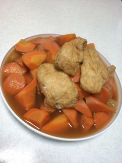 油揚げ人参の煮物-レシピのメイン写真