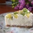 ホワイトチョコのローフードケーキ