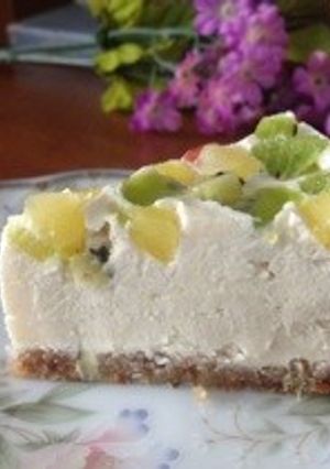 ホワイトチョコのローフードケーキ-レシピのメイン写真