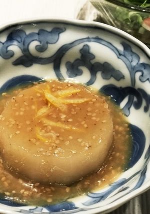 美味しい甘味噌ふろふき大根☆-レシピのメイン写真