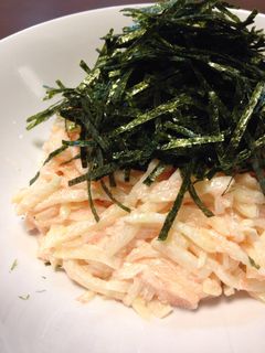 たらこマヨネーズの大根サラダ海苔もりもり-レシピのメイン写真
