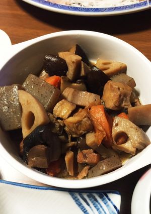 簡単！筑前煮！お食い初めにも☆-レシピのメイン写真