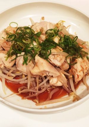 鶏胸肉を中華風に食べてやれ！-レシピのメイン写真