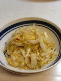 白菜漬けのゴマ油炒め♪♪-レシピのメイン写真