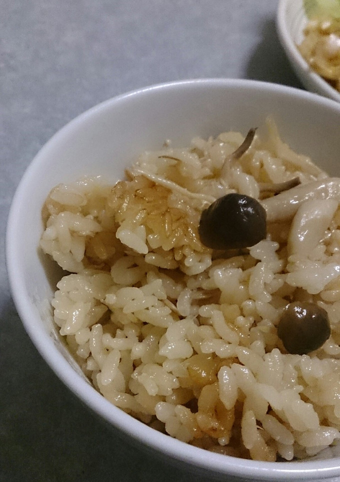 *ツナときのこの炊き込みご飯*-レシピのメイン写真