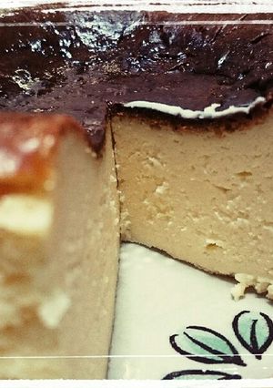 ミキサーで5分♪♪ しっとりチーズケーキ-レシピのメイン写真