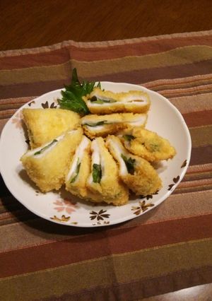 お弁当！はんぺん☆大葉･チーズフライ♪-レシピのメイン写真