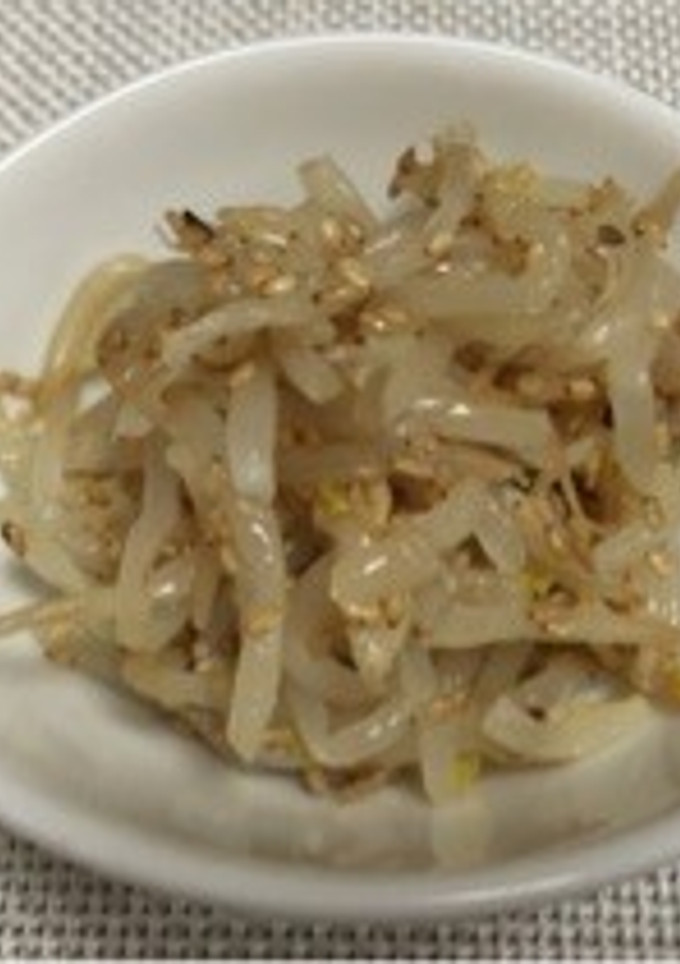 もやしと胡麻の簡単ナムル-レシピのメイン写真