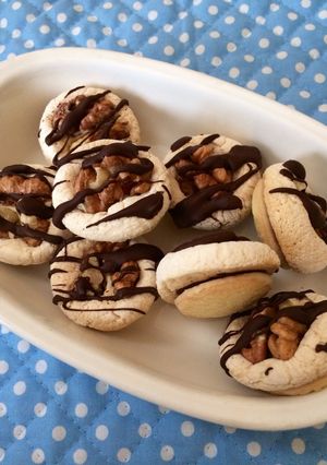 バレンタイン♡チョコメレンゲクッキー-レシピのメイン写真