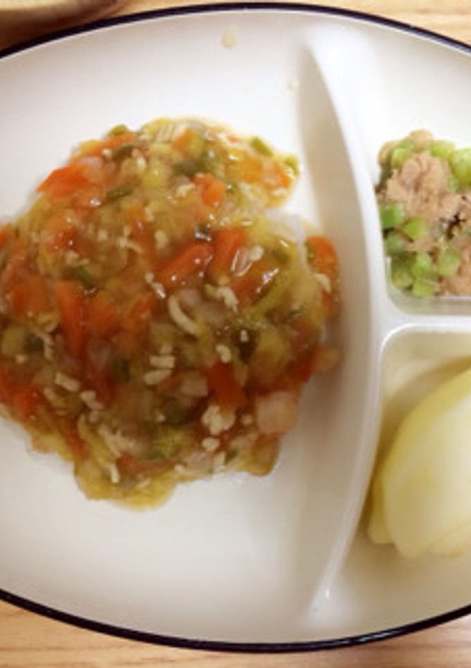 離乳食完了期〜野菜たっぷり中華丼-レシピのメイン写真