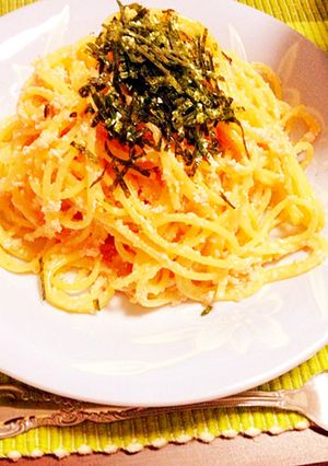お店の味！タラコクリームパスタ(^^)-レシピのメイン写真