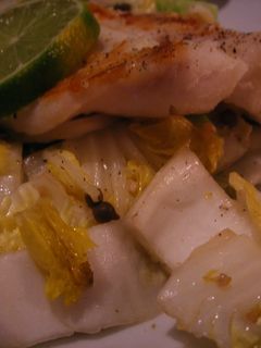 ケイパーと白菜の炒め物-レシピのメイン写真