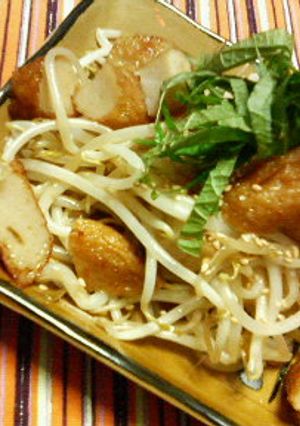 もやしとさつま揚げの☆わさび醤油炒め♪♪-レシピのメイン写真