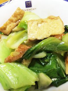 厚揚げと青梗菜の炒め煮-レシピのメイン写真