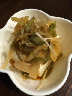 冷奴アレンジ☆お豆腐の千切り搾菜のっけ-レシピのメイン写真