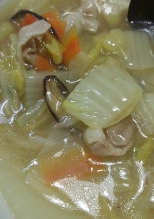白菜消費！残り野菜で塩あんかけ♥-レシピのメイン写真