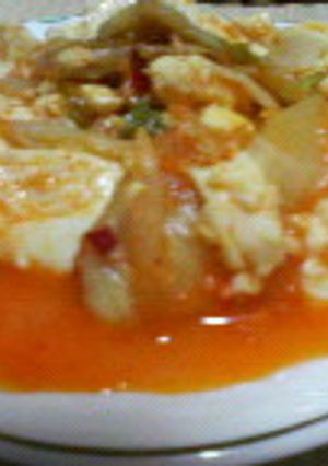 豆腐とキムチ、炒めちゃお☆-レシピのメイン写真