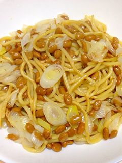 わさび香る♪納豆焼きそば-レシピのメイン写真