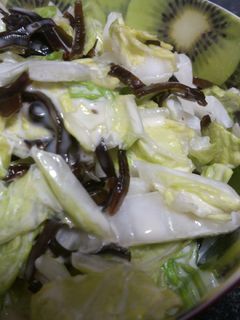 もりもり食べちゃう♪簡単白菜サラダ-レシピのメイン写真