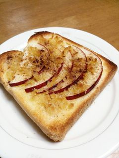 アップルパイみたい.*゚林檎トースト♡-レシピのメイン写真