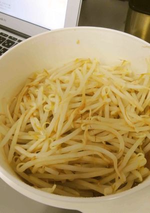 かんたん♠︎モヤシにゅうめん-レシピのメイン写真