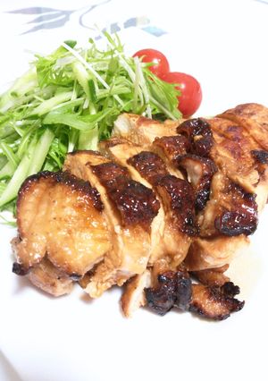簡単！チキンのにんにく照り焼き-レシピのメイン写真