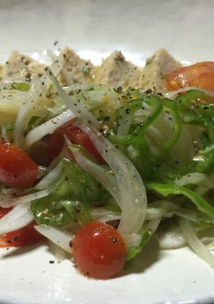 サーモンと白はんぺいと山芋の-レシピのメイン写真
