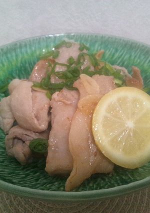 焼くだけ♪豚塩レモン-レシピのメイン写真