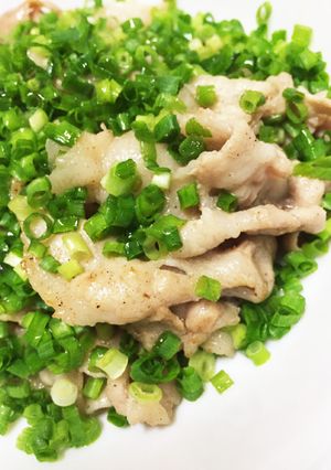 豚肉のさっぱりたっぷりネギのせ-レシピのメイン写真