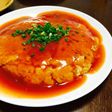 甘酢あんで〜もやしの卵焼き^_^