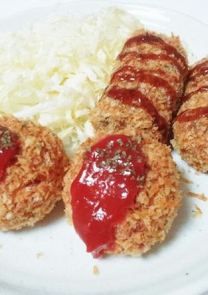 牛肉コロッケとライスコロッケ-レシピのメイン写真