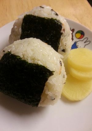 お茶漬けおにぎり-レシピのメイン写真