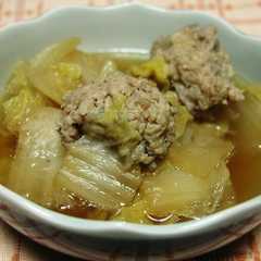 รูปของ ☆レンコンつくねと白菜の煮物☆