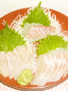 パハの鯛の刺身-レシピのメイン写真