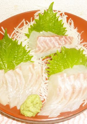 パハの鯛の刺身-レシピのメイン写真