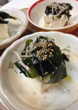 豆腐×ワカメのサラダ風冷奴-レシピのメイン写真