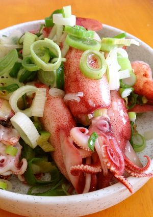 ボイルドやりいかの葱和え 中華味-レシピのメイン写真