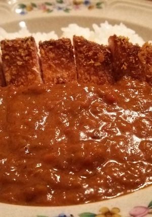 ルーから作るカツカレー-レシピのメイン写真