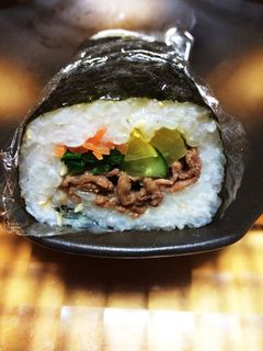 超簡単!恵方巻きに!韓国風のり巻き-レシピのメイン写真