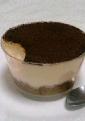 なめらかクリーミー♪お豆腐ティラミス-レシピのメイン写真