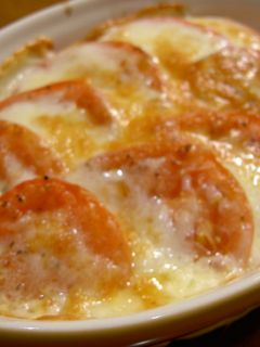 簡単!トマトのとろ~りチーズ焼き-レシピのメイン写真