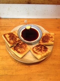 パリパリ油揚げの納豆挟み焼き-レシピのメイン写真