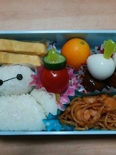 キャラ弁 ベイマックス-レシピのメイン写真