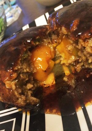 冷凍卵を使ったとろ〜りハンバーグ-レシピのメイン写真