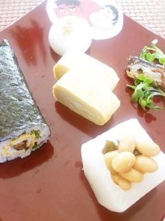 節分、イワシの恵方巻き-レシピのメイン写真